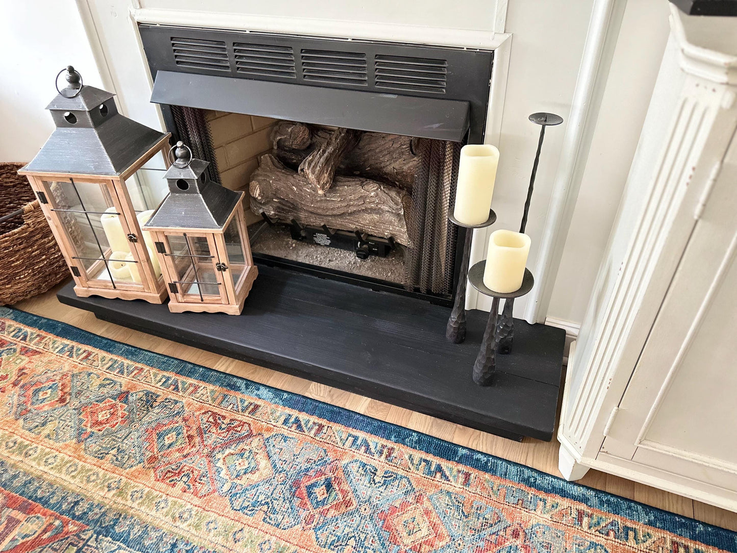 Wood Fireplace Hearth | Wood Hearth | Hearth Replacement | Customized Fireplace Hearth | Mantel | Hearthside | Fireside