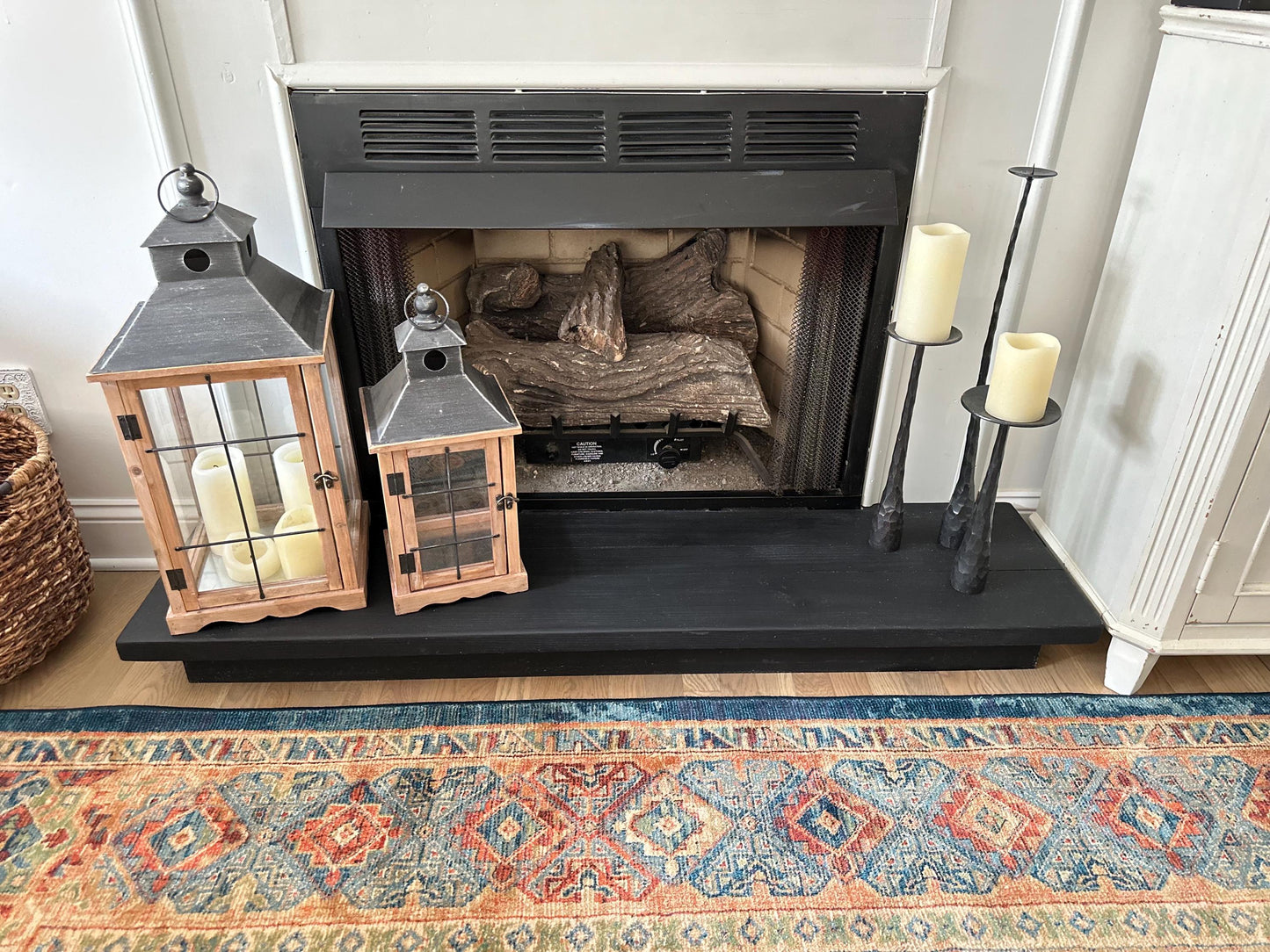 Wood Fireplace Hearth | Wood Hearth | Hearth Replacement | Customized Fireplace Hearth | Mantel | Hearthside | Fireside