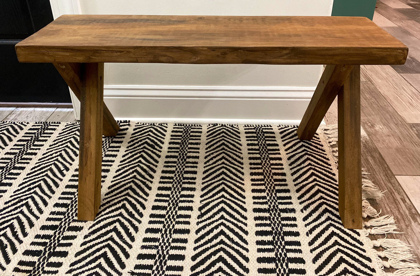 Handmade Farmhouse Bench | Barn wood bench | Rustic | Home decor | Furniture | Entry way | Porch Bench | Patio Bench | Table | Skinny Bench
