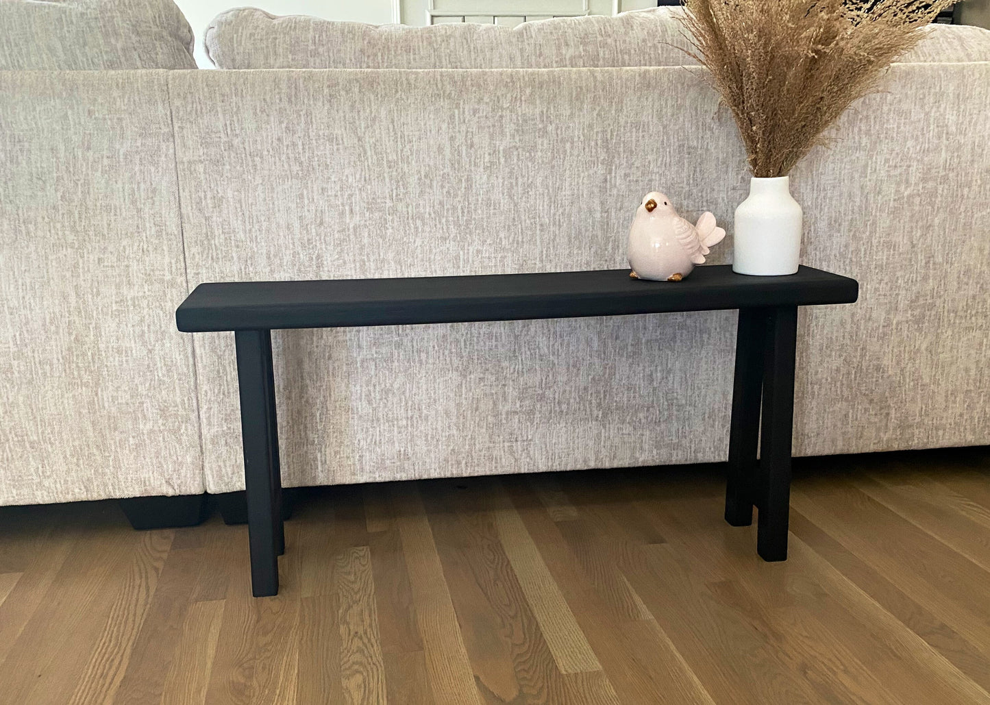 Handmade Barnwood Bench | Farmhouse Bench | Decorative Bench | Furniture | Entryway  | Skinny Bench| Accent Table | Home Decor | Plant Table