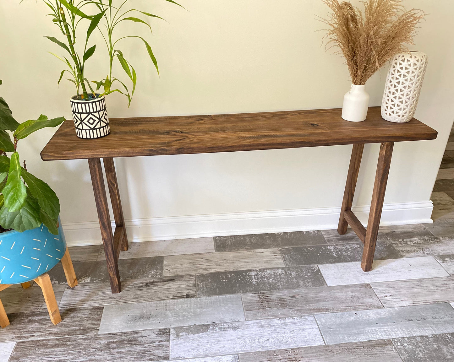 Handcrafted Writing Desk | Writing Table | Accent Table | Console Table | Wood | Barn Wood | Farmhouse | Office Furniture | Reclaimed Wood